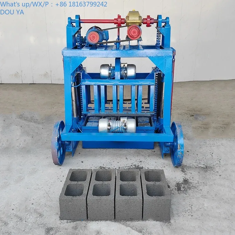 2026 Fabricación de fábrica Máquina para fabricar bloques manuales de ladrillos huecos de uso industrial de alta eficiencia