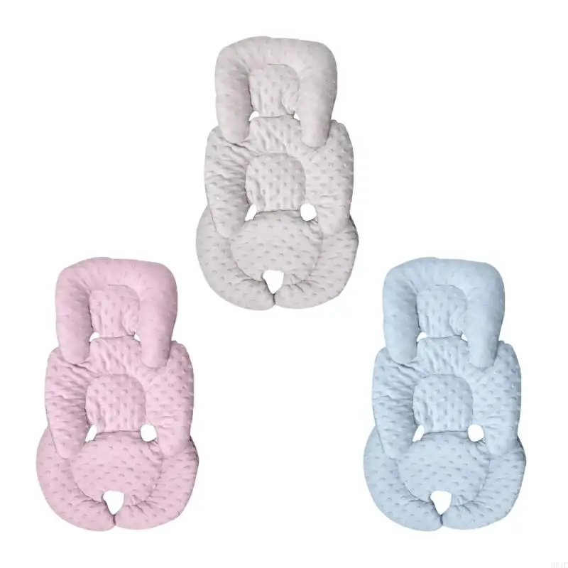 

581F Double Sided Cushion for Carriers Breathable Pram Pad Dotted Backing Pad