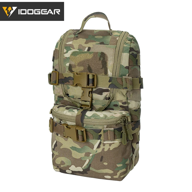 IDOGEAR Tactical Mini Hydration Bag Lightweight  MOLLE Outdoors Training Hiking Water Backpack 35124