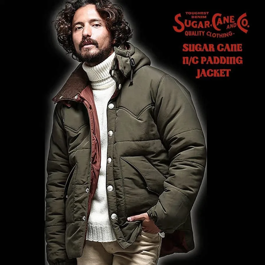 

SUGA CANE NC PADDING Cold Retro Hooded Jacket