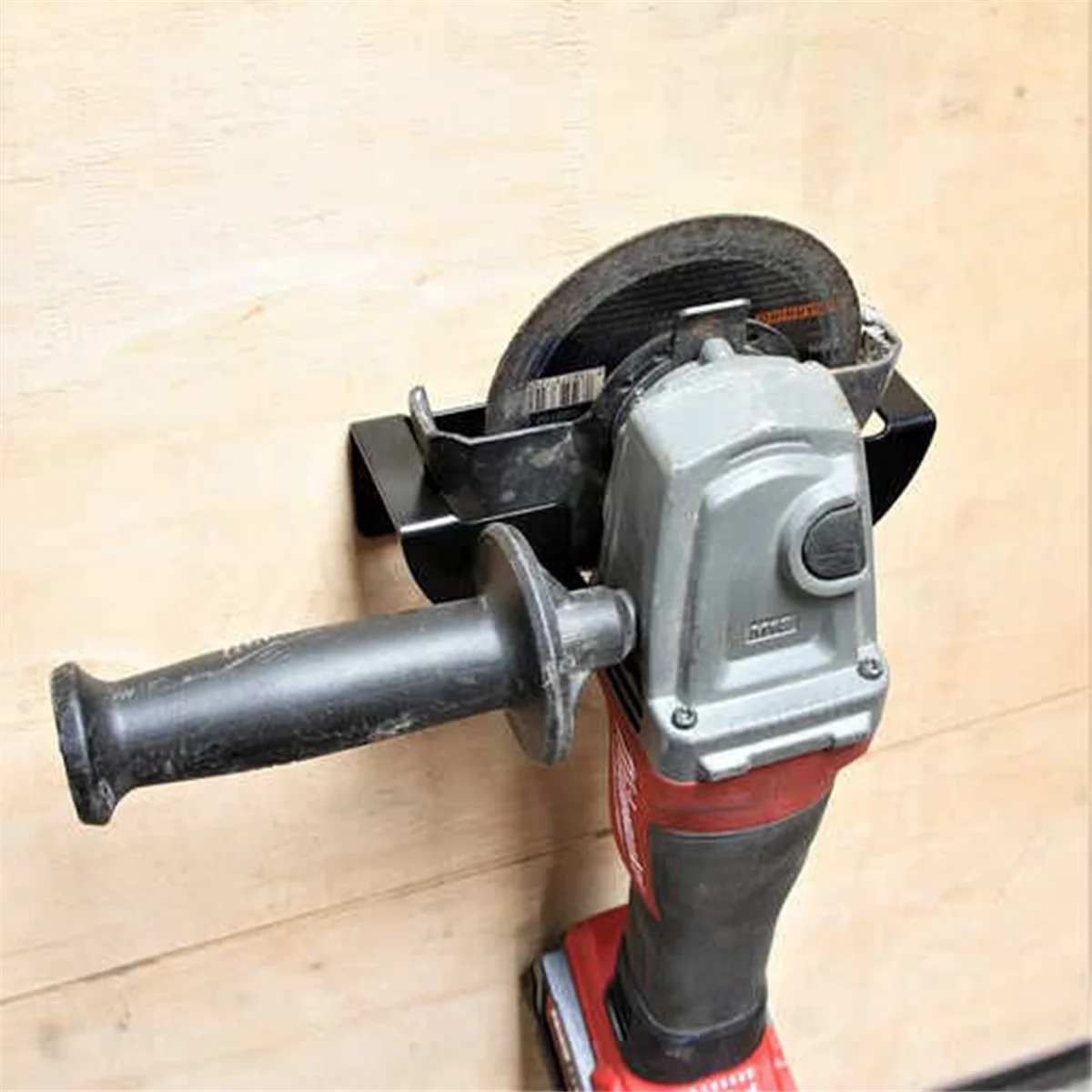 Soporte para amoladora angular ABNJ, estante de almacenamiento Universal de Metal para pulidor, soporte montado en la pared de 5 pulgadas para bancos de trabajo, taller, 2 uds.