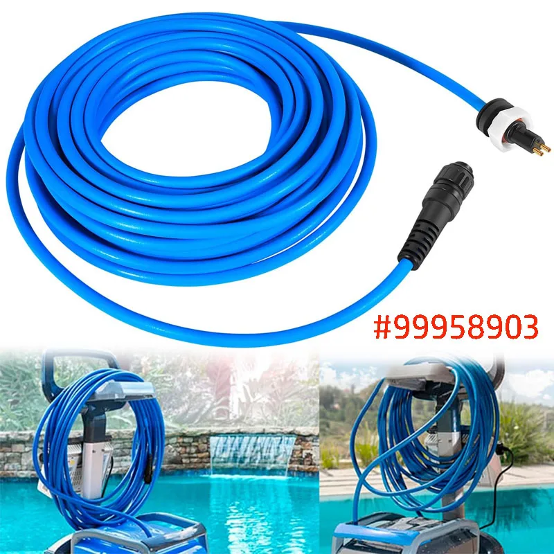 99958903-DIY Cable - 2 Wire - 18M (60ft) - for Dolphin Maytronics Pool Cleaner S200, Active 20, Triton PS, Discovery, Quantum