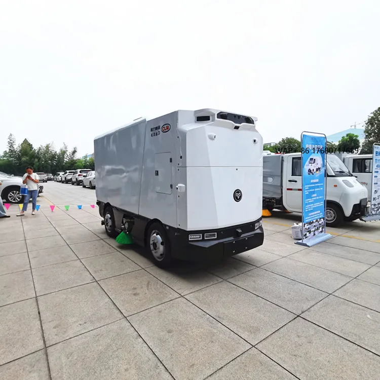 Brand-new Intelligent Electric Sweeping and Washing Vehicle Unmanned Electric Sweeper Sweeping Machine