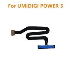 For UMIDIGI POWER 5 Cell Phone New Original Fingerprint Button Components Sensor Flex Cable Repair Accessories