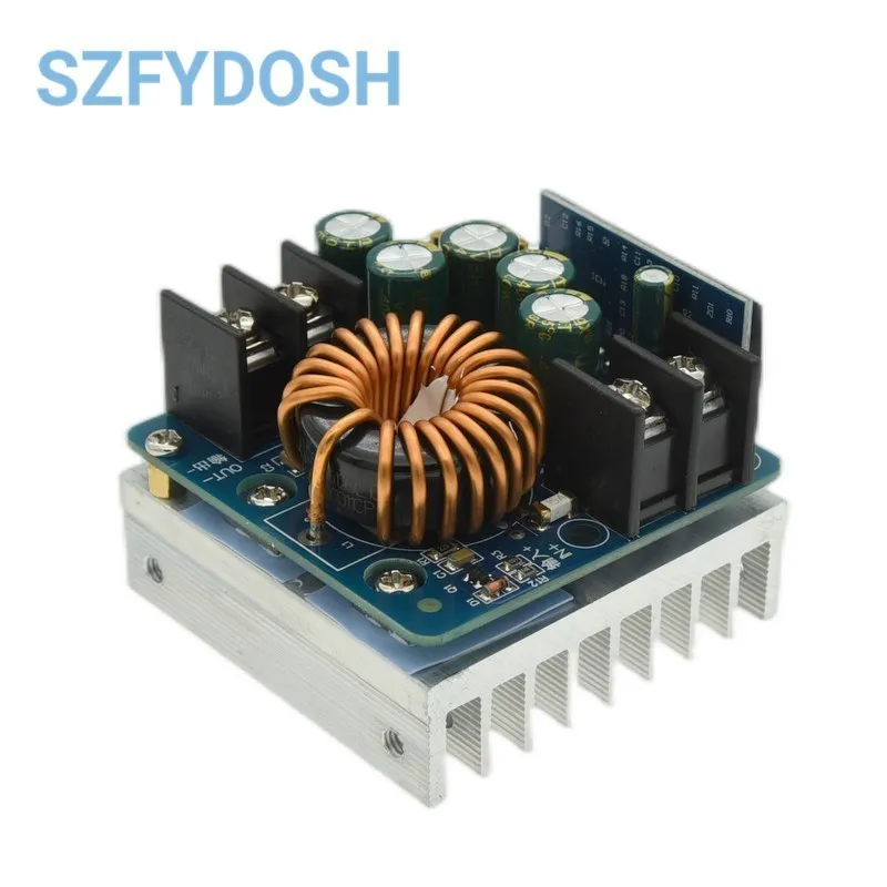 DC-DC 400W DC 10V-60V Step Down Buck Converter แรงดันไฟฟ้าคงที่คงที่ปรับแหล่งจ่ายไฟโมดูล