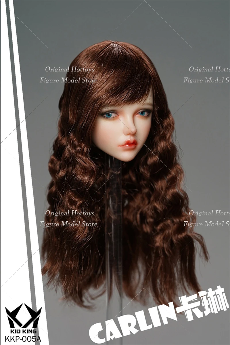 

В наличии KID KING KKP005 масштаб 1/6, женская фигурка солдата, скульптура головы с мобильной резьбой в виде глаз, подходит для 12-дюймового тела