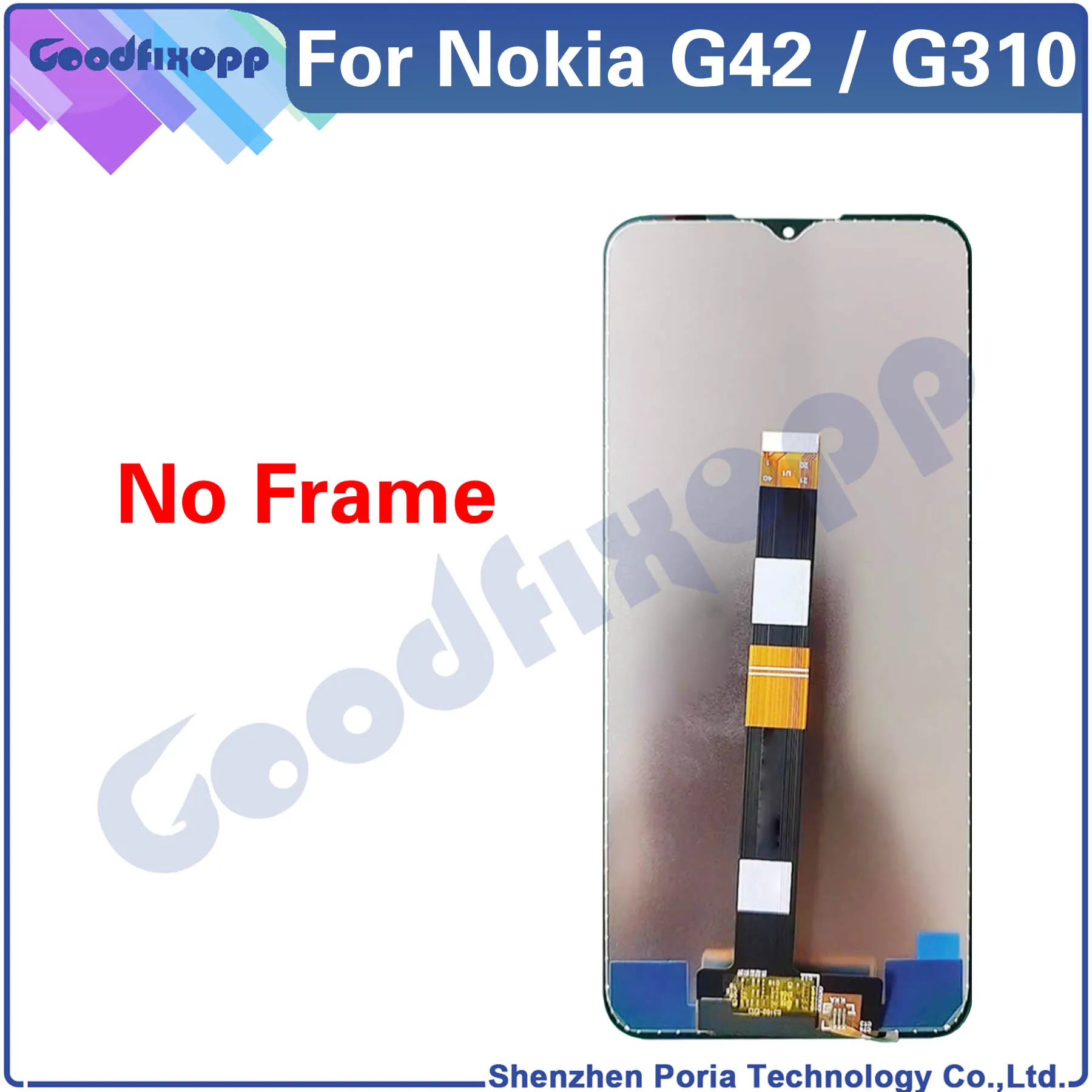 For Nokia G42 G310 LCD Display Touch Screen Digitizer Assembly Repair Parts Replacement