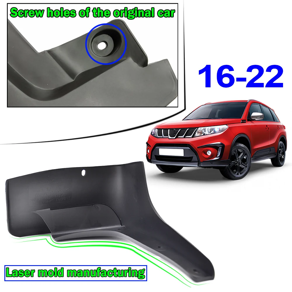 Car Mud Flaps For Suzuki Vitara / Escudo 2016 2017 2018 2019 2020 2021 2022 Mudflaps Splash Guards Mudguards Fender Accessories