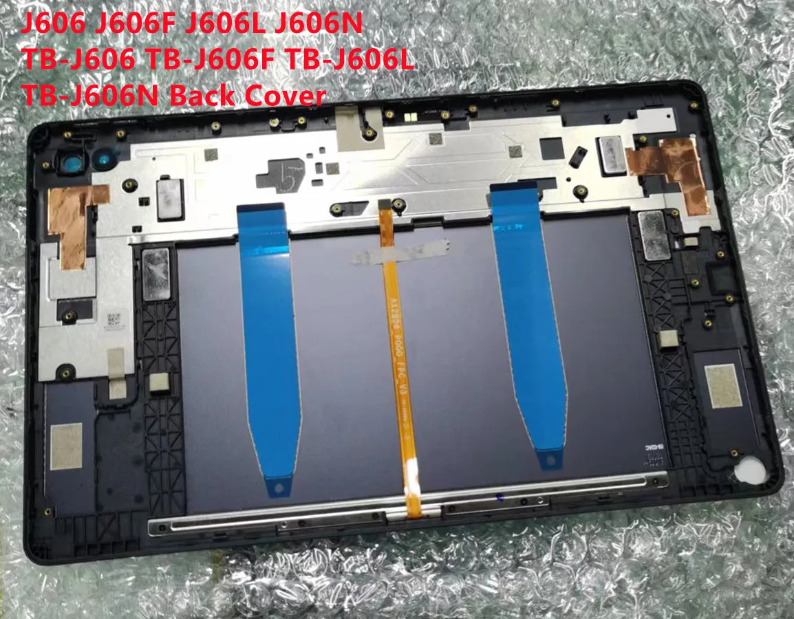 For Lenovo Tab P11 TB-J606 TB-J606F J606 J606F J606L J606N TB-J606L TB-J606N Back Battery Cover Housing Door Rear Case Tested