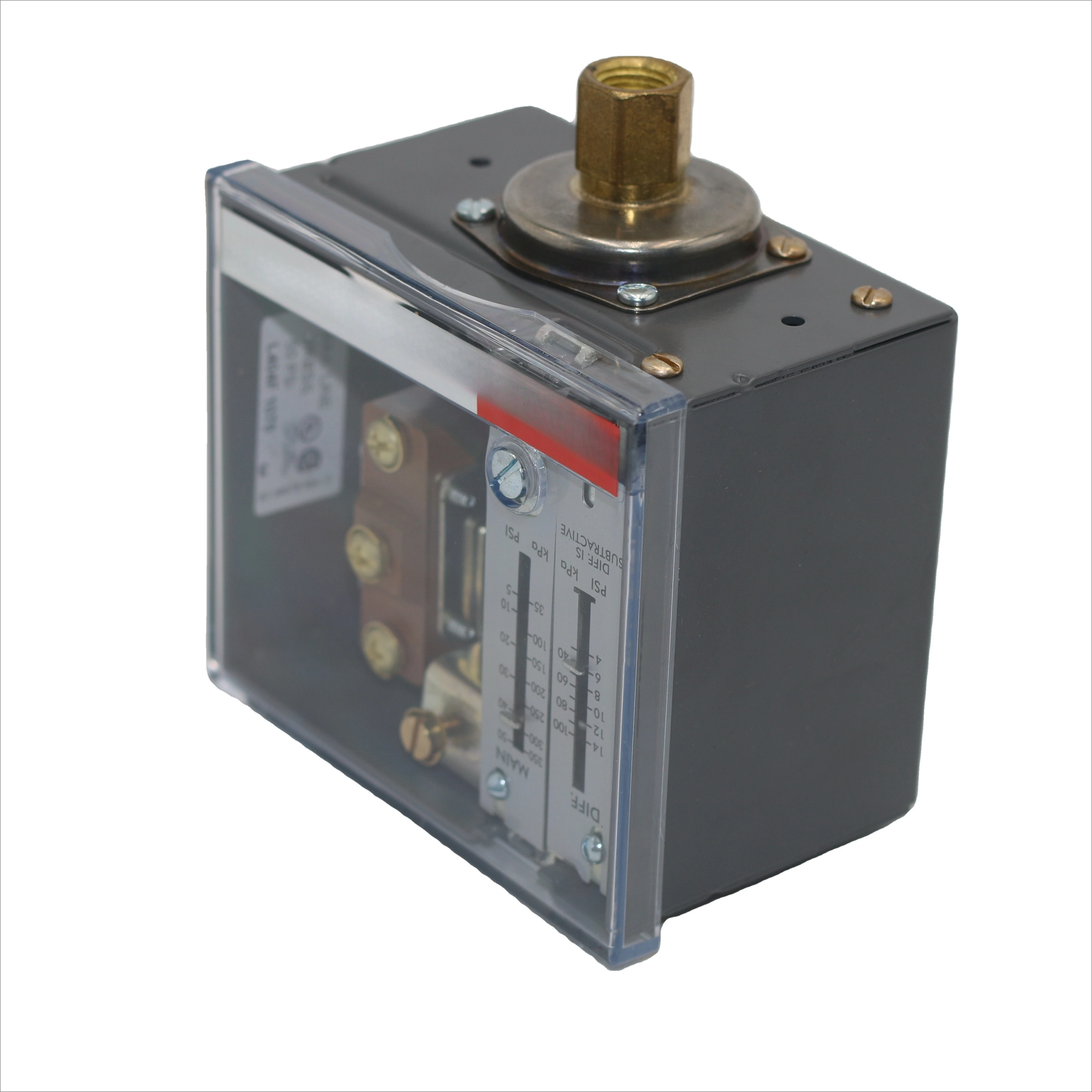 Gran oferta 2025 L404F1078/U interruptor de presión interruptor de ajuste de seguridad para quemador Industrial de Gas interruptor de presión de caldera de vapor