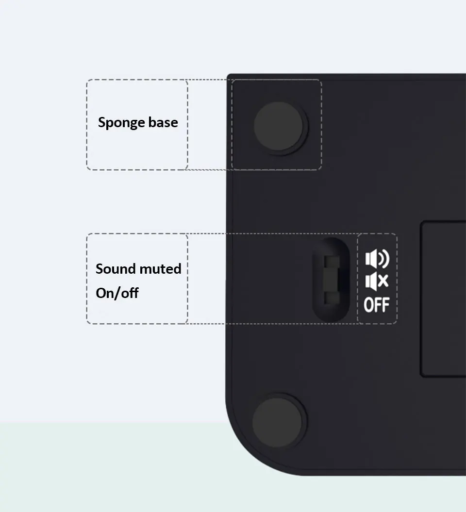 YS9901/YS902 Mehrzweck Tragbare Professionelle Schachuhr Digitale Schachtimer Spieltimer – Detail 8