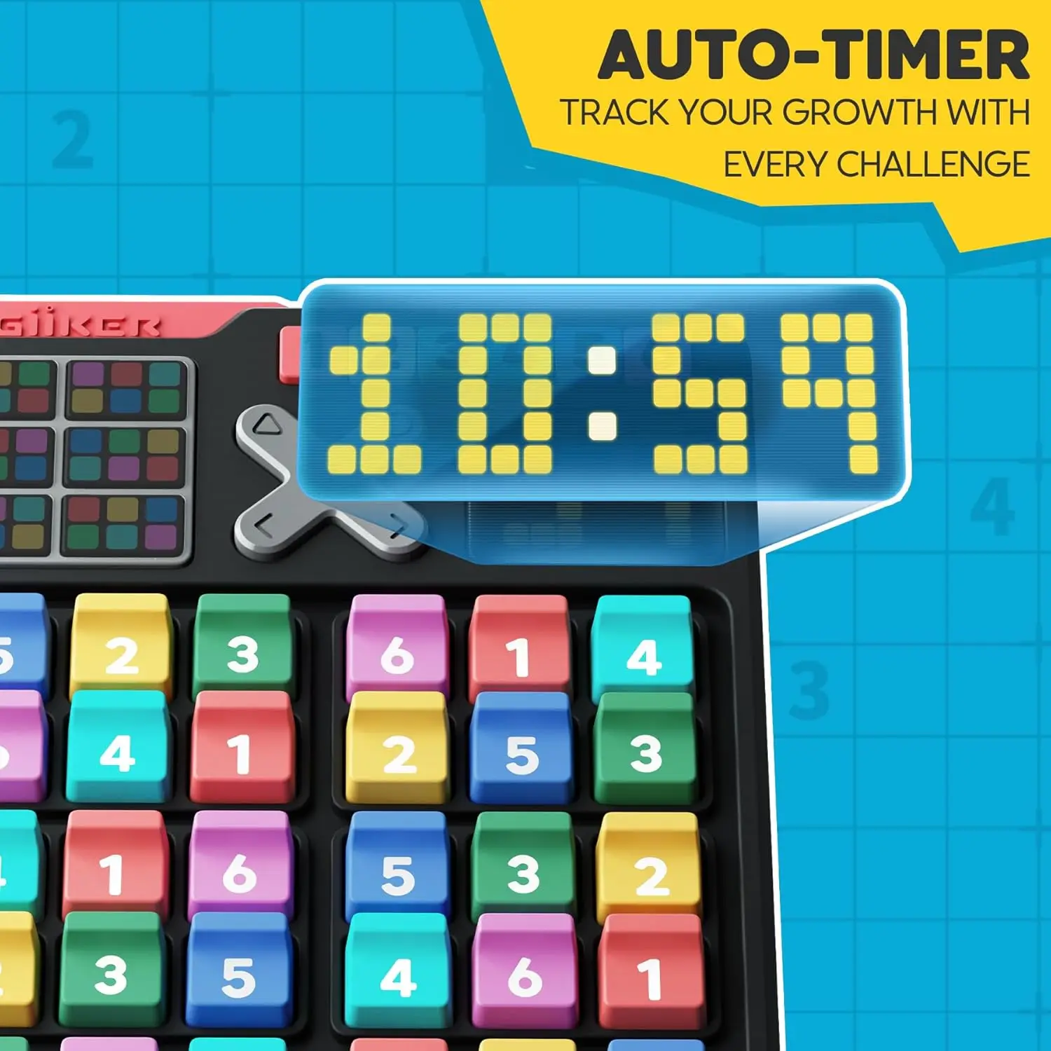 Jogos de quebra-cabeça de sudoku inteligentes, 2500 desafios originais sudoku para crianças, quebra-cabeça de provocação de cérebro para crianças, jogos de viagem presentes de aniversário f