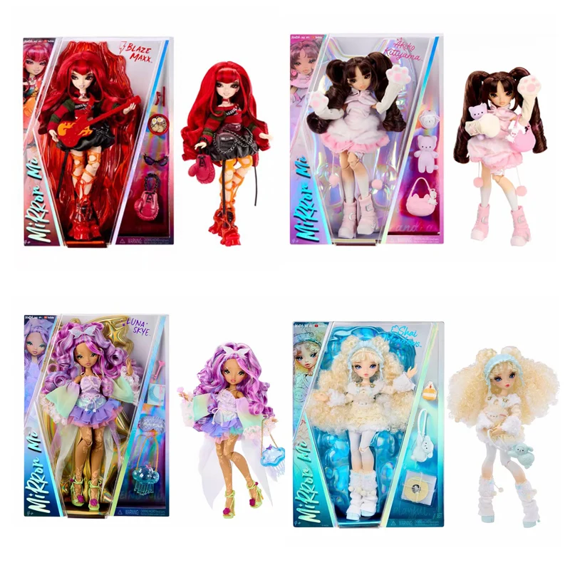 Mirror Me Fashion Doll Articulated Figure  Fashion Music Academy Student Y2K Hot Idol Doll Desktop Ornament Collectible Display