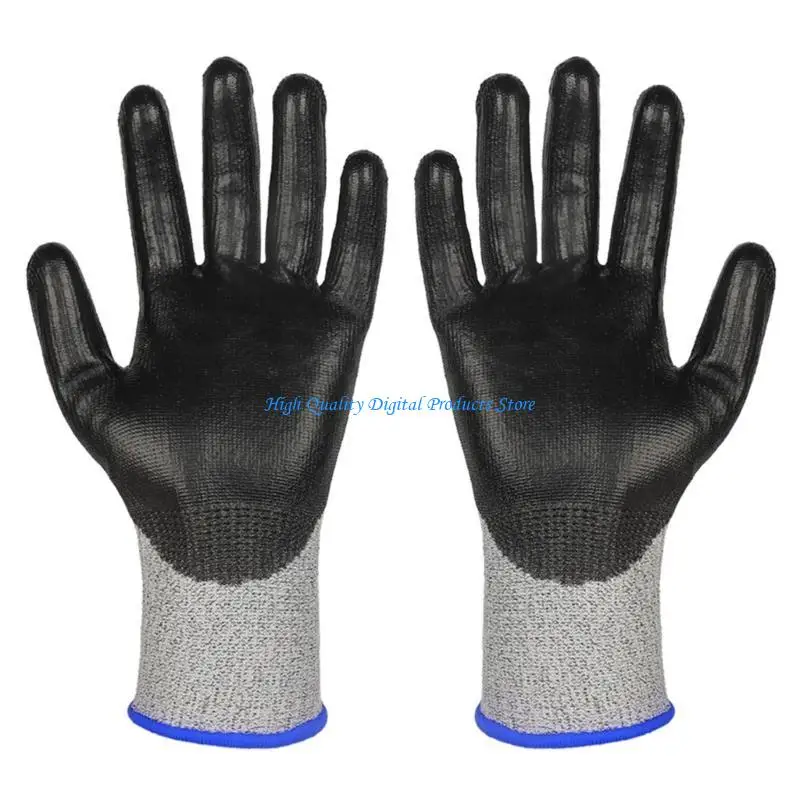 

U2JE Breathable Antislip Safety Gloves With Flexible Grip Suitable for Industrial Workers and Labor Protective Demanding Jobs