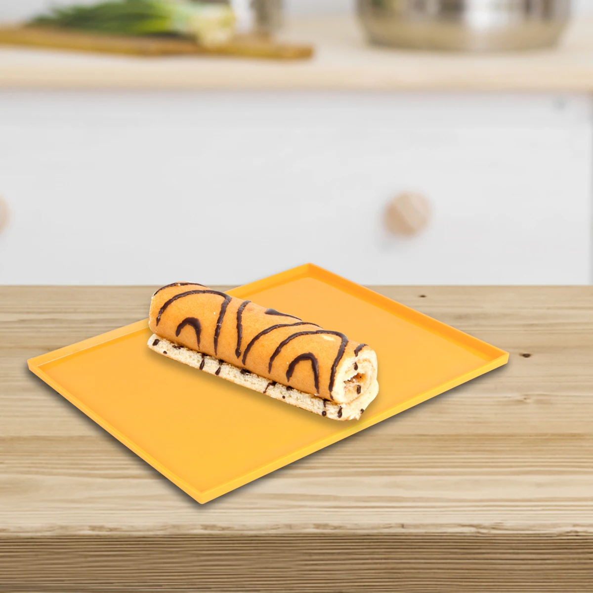 

Cake Roll Baking Mold Double-Sided Non-Stick Silicone Mat Flexible -Grade Cake Roll Pad For Home Bakery