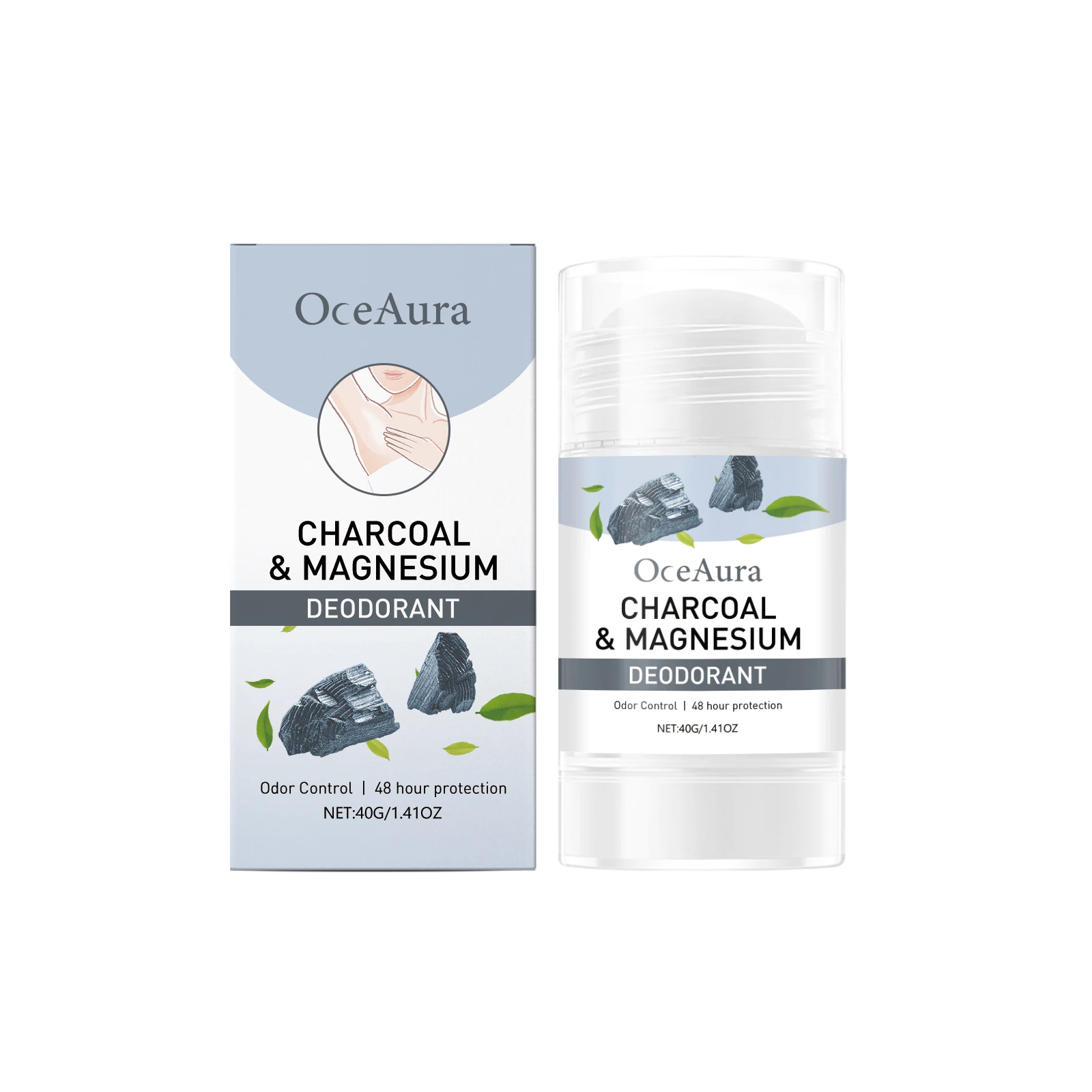 Charcoal Deodorant Stick for Armpit Long Lasting Freshing Sweat Eliminate Bad Smell Anti Odor Remover Smooth Underarm Deodorant
