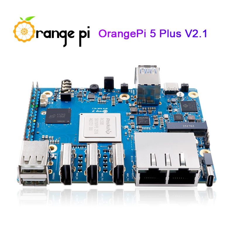 Orange Pi 5 Plus V2.1 Verison 16GB RAM Development Board RK3588