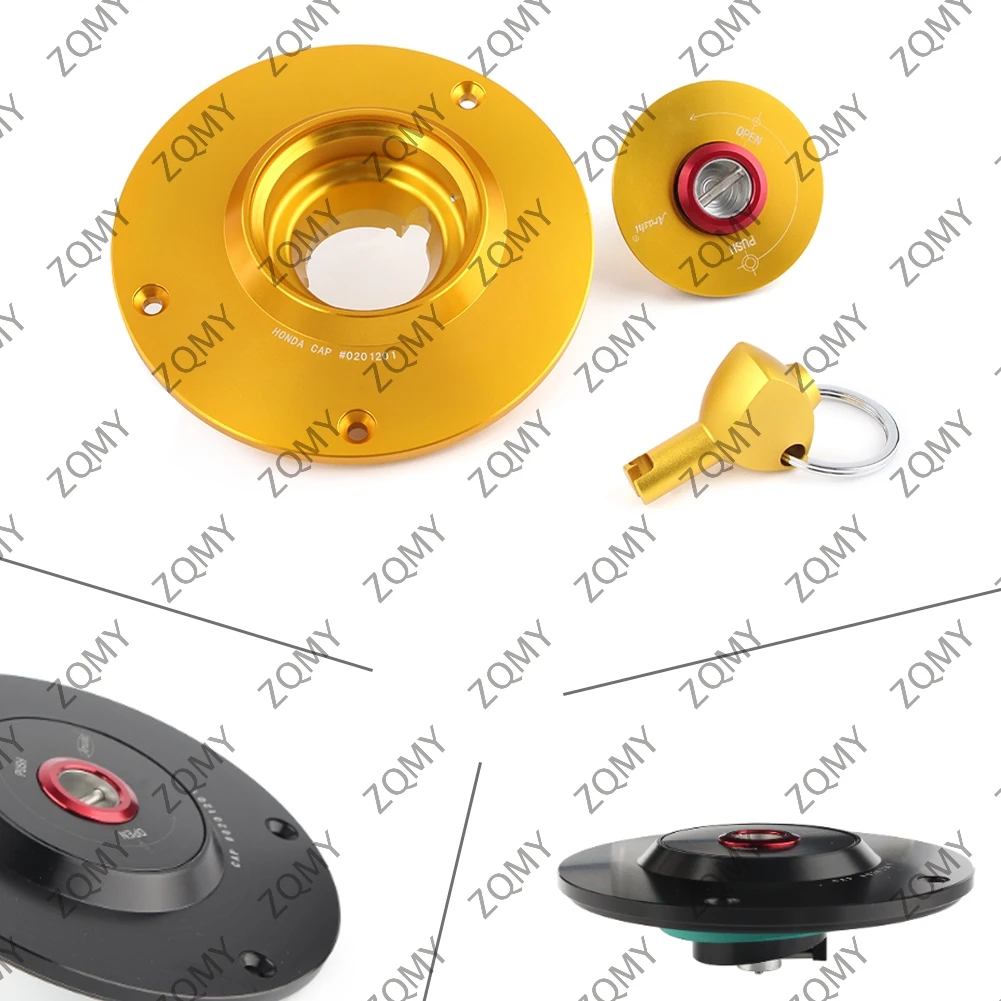 Fuel Filler Cover Gas Tank Cap w/Key For CB600F/599/Hornet 600 CB900F/919/Hornet 900 CBR 250RR/ CBR 400RR /RVF 400 / VFR 400