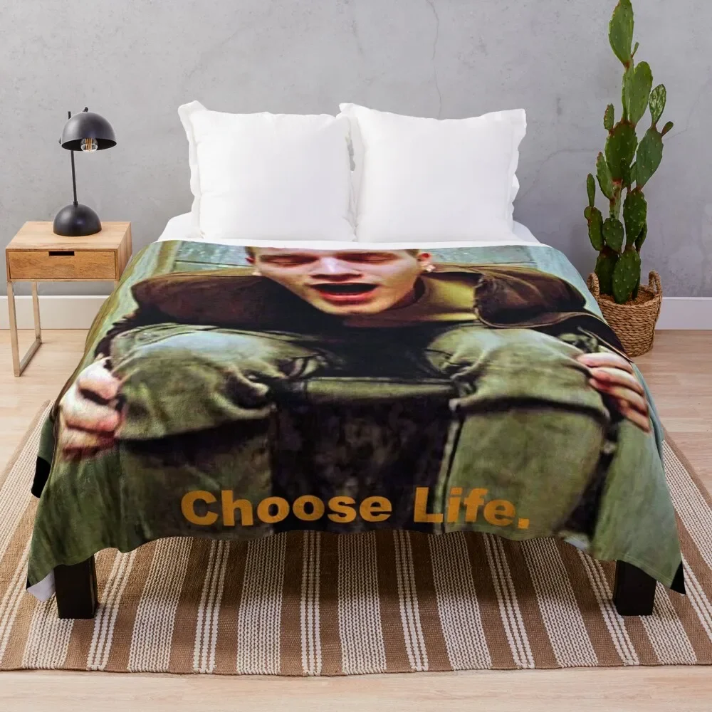 

Trainspotting Throw Blanket for winter Picnic Blankets