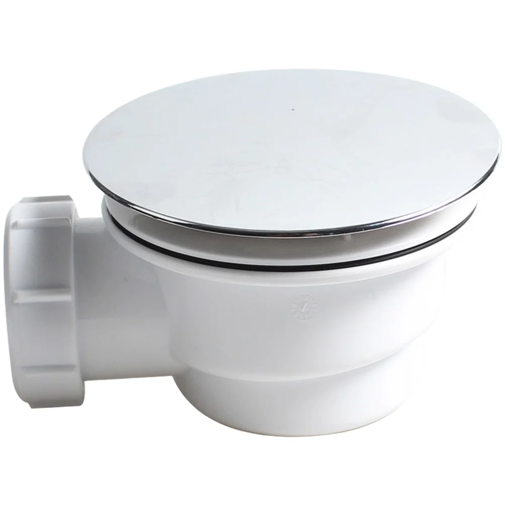 ABS Plastic Floor Drain Compatible with 82mm to 90mm Drain Pipes Featuring European Aesthetic and Functional Water Seal