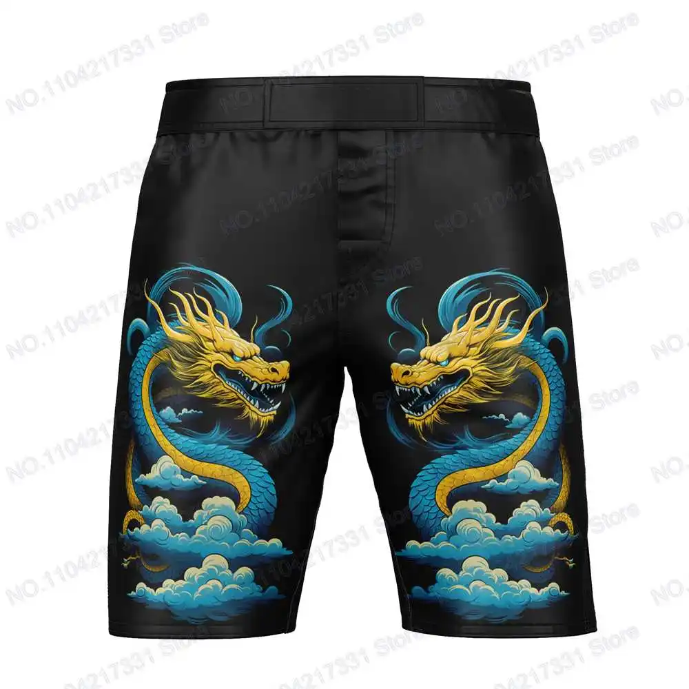 1th New special prints for 2024 T-Shirt Shirt Shorts Surfing Jersey Beach Swimwear Diving Gym MMA BJJ Men Jiu Jitsu Fitness Sets