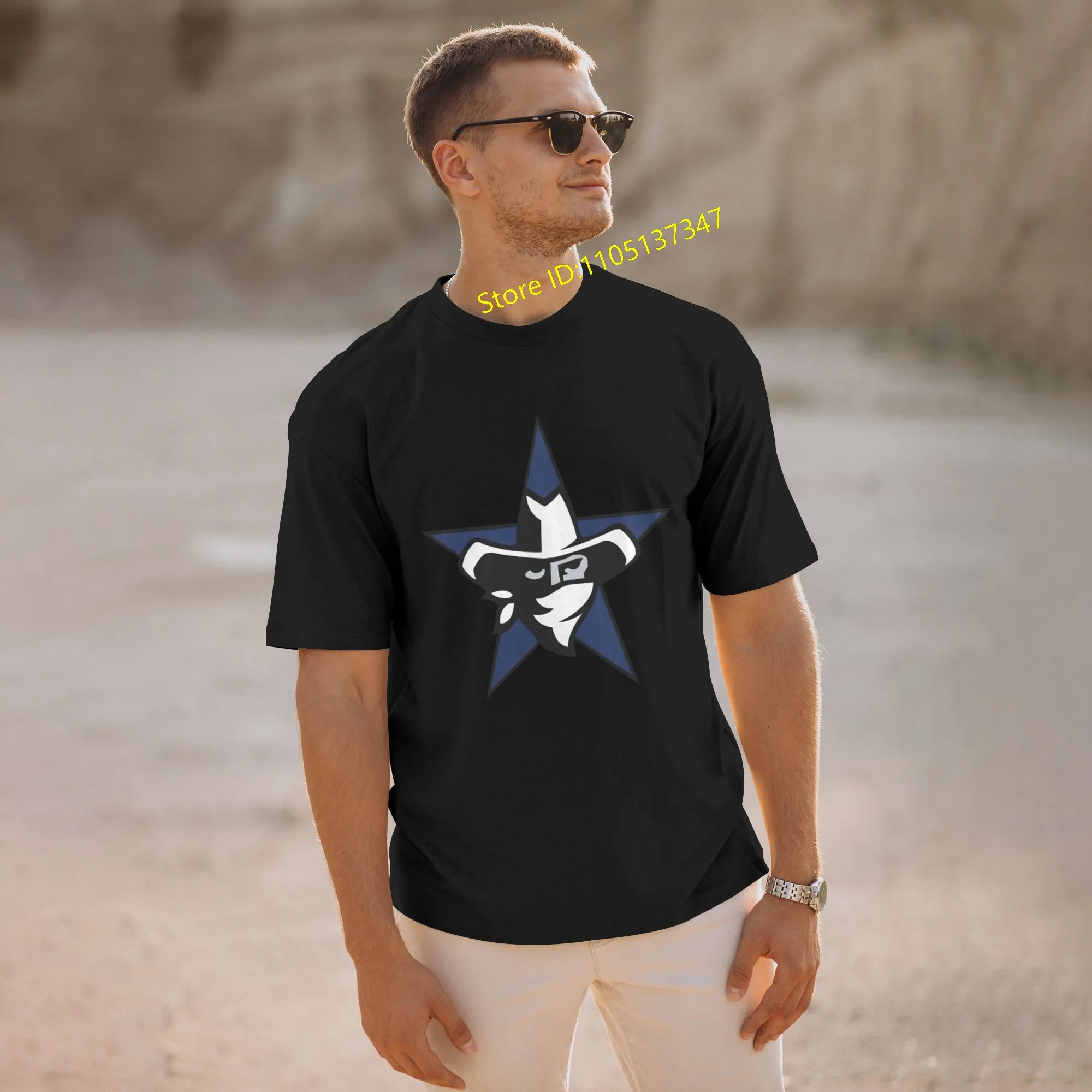 

​​​​​​Personalized customized Dallas Cowboys men's 100% cotton casual comfortable round neck short-sleeved T-shirt