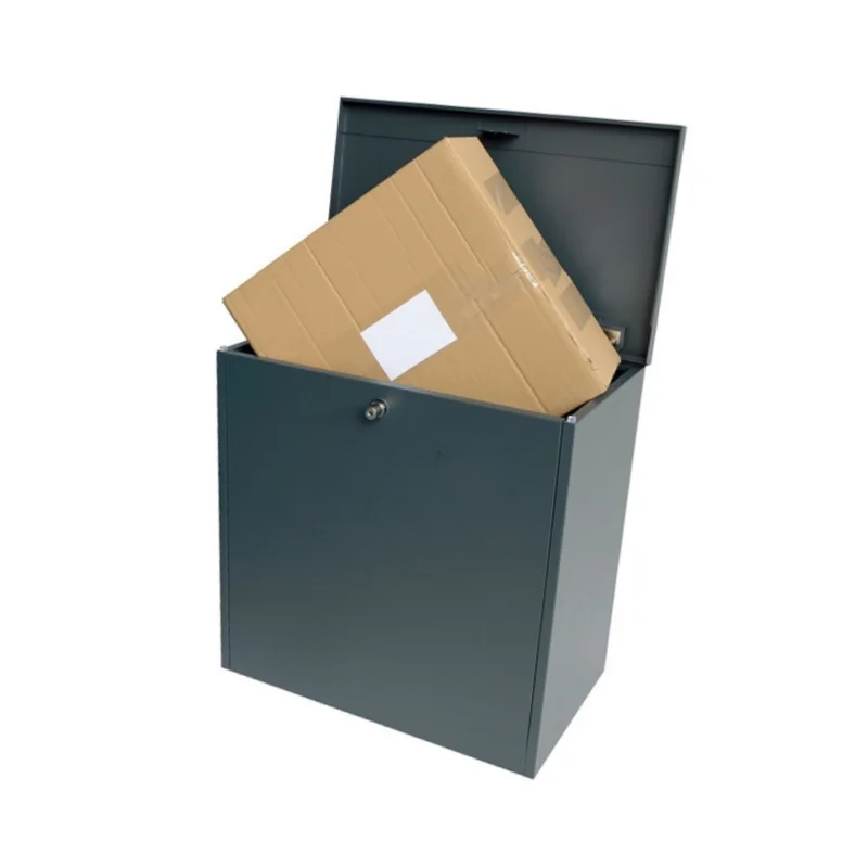 Fast Delivery OEM Services for Steel Free Standing Powder Coated Front Access Parcel Delivery Mail Box with Customized Options
