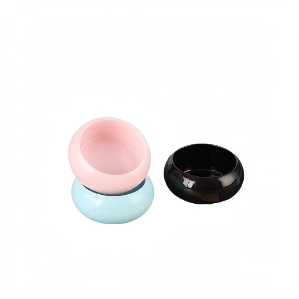 Elegant Plum Blossom Ink Dish Plastic Brush Stand For Calligraphy Art Supplies Portable Desk Accessory Writing Tool Holder