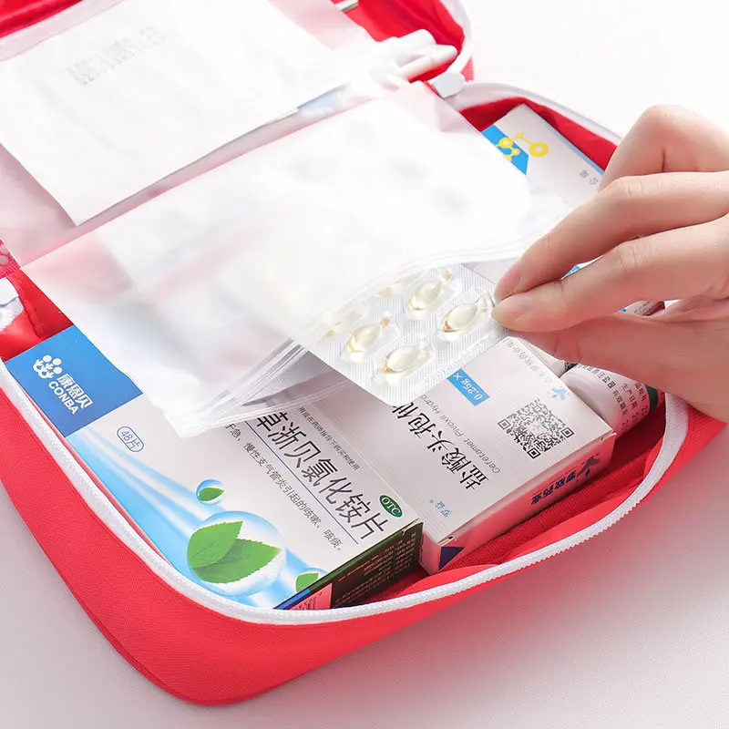 Bolsa De Saúde Portátil Para Prevenção De Epidemias, Travel Medical Bag, Saco De Armazenamento De Emergência