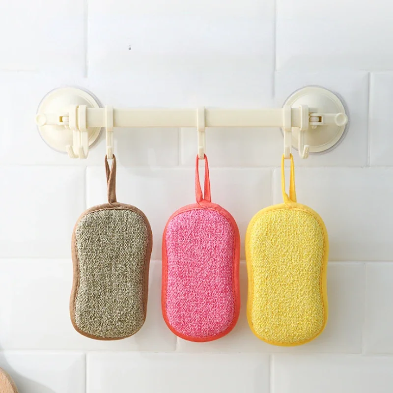 Magic Cleaning Sponge for Dishes Multi-Purpose Scrub Sponges for Kitchen Bathroom Dishwashing Brush Tools Accessories