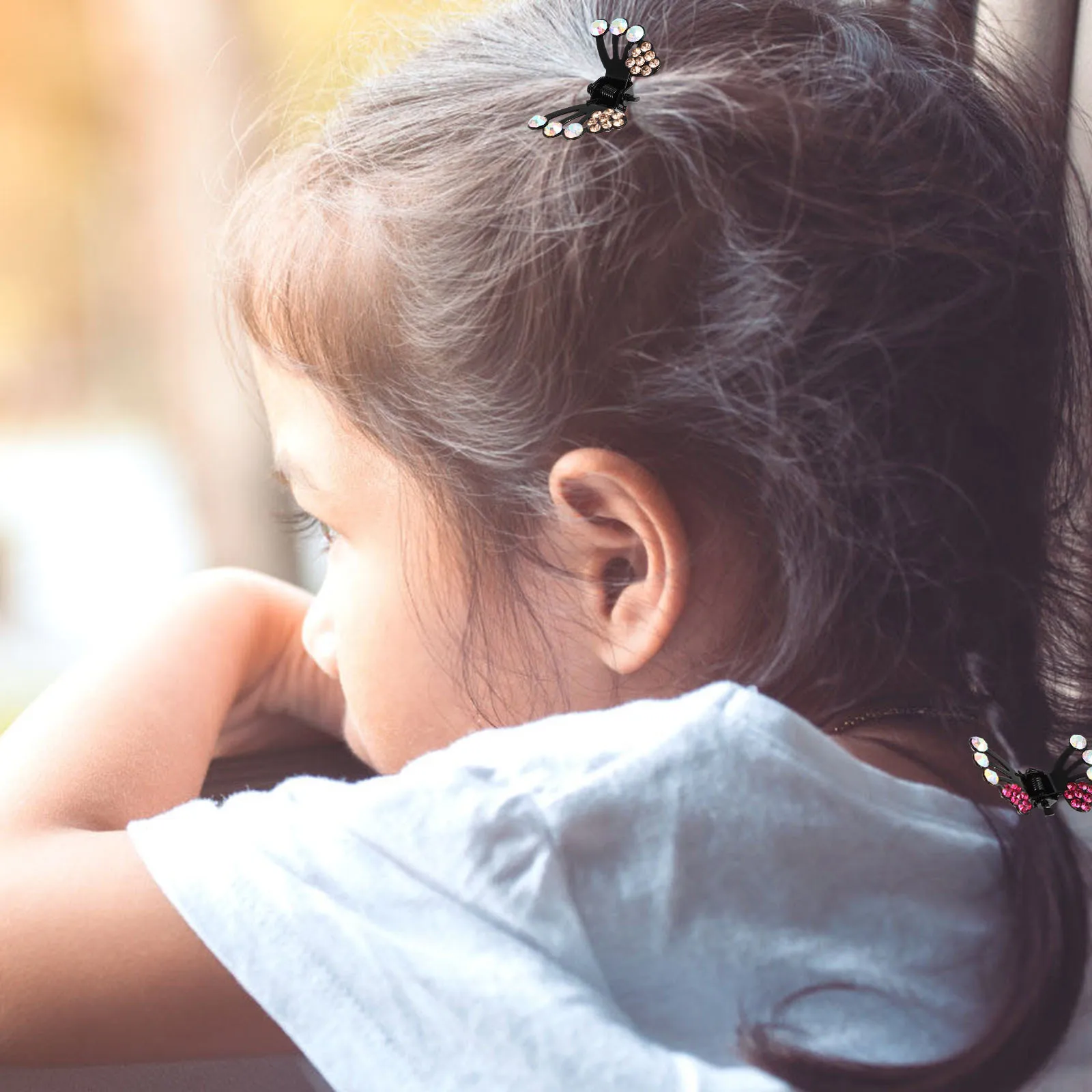 

36 шт., маленький зажим для волос со стразами, прочный стильный головной убор из АБС-пластика для женщин и девочек, маленькие зажимы для волос, женские зажимы для челюстей