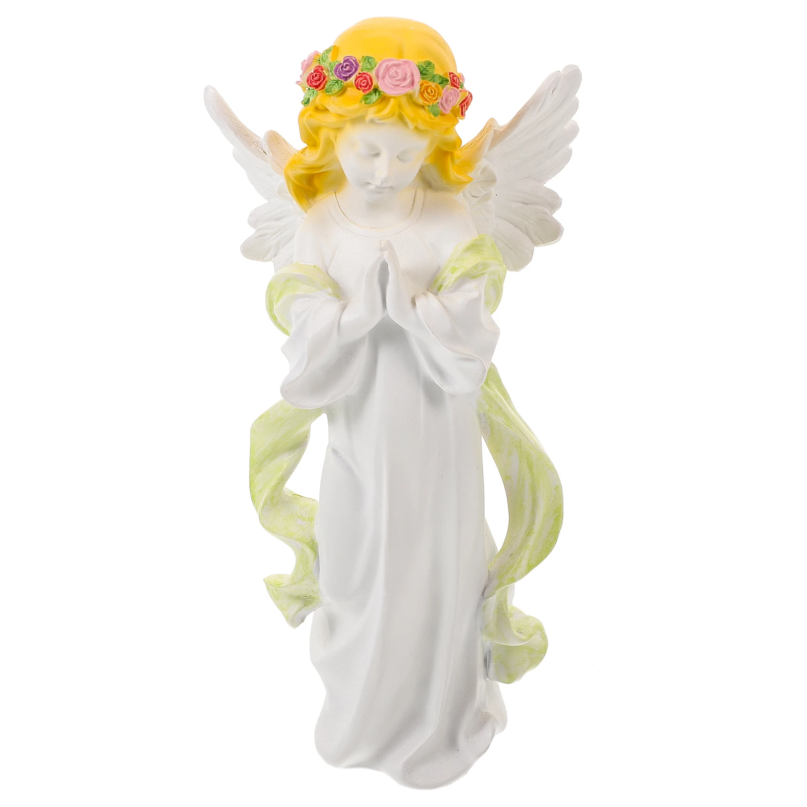 

Praying Angel Ornaments Angels Statues Resin Sculpture Decorations For Home Crafts Mother's Day Decorative