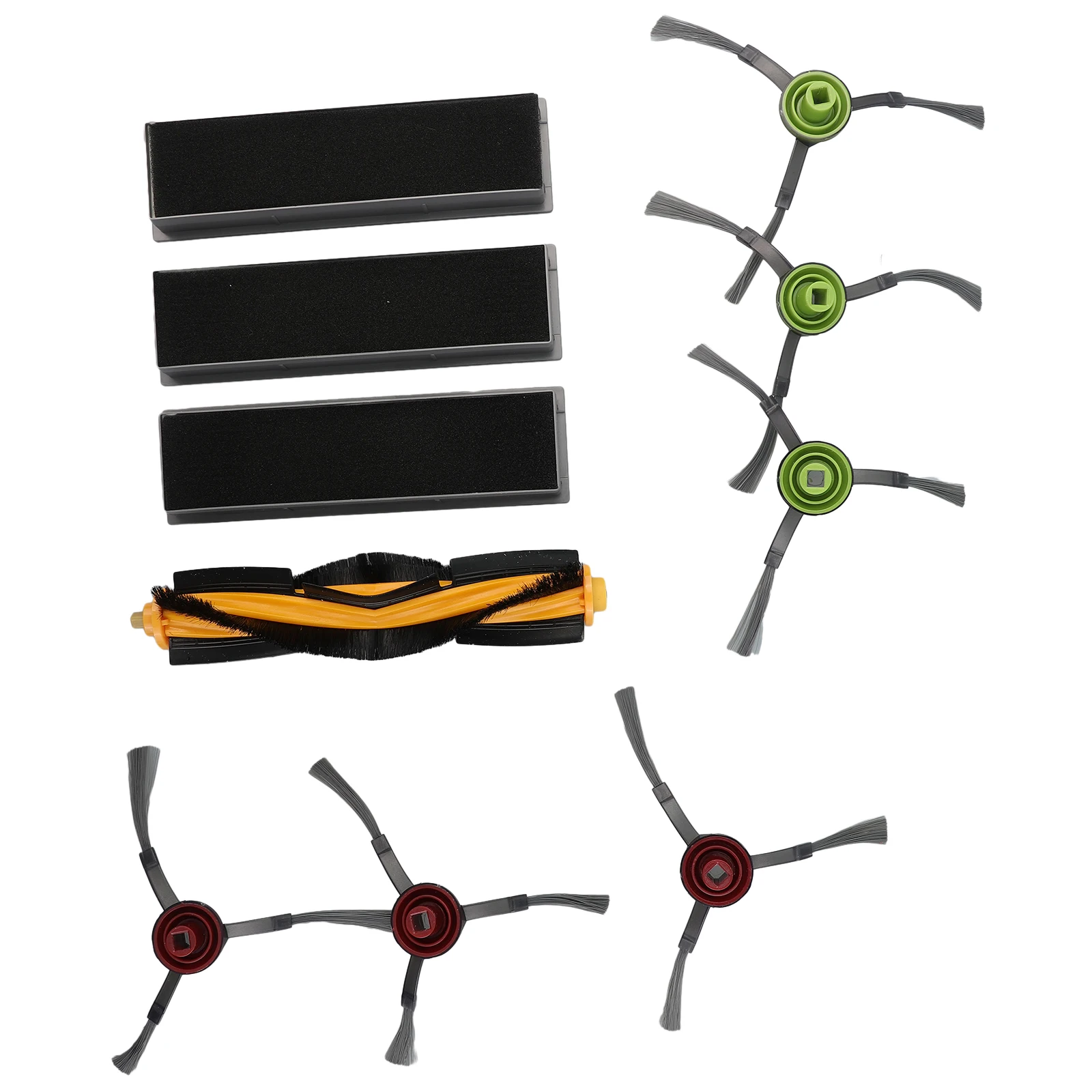 

For Ecovacs For Deebot For Ozmo 920 950 T5/N8 T8/T9 Robot Vacuum Cleaner Roller Brush Side Brush HEPA Filter Complete Kit