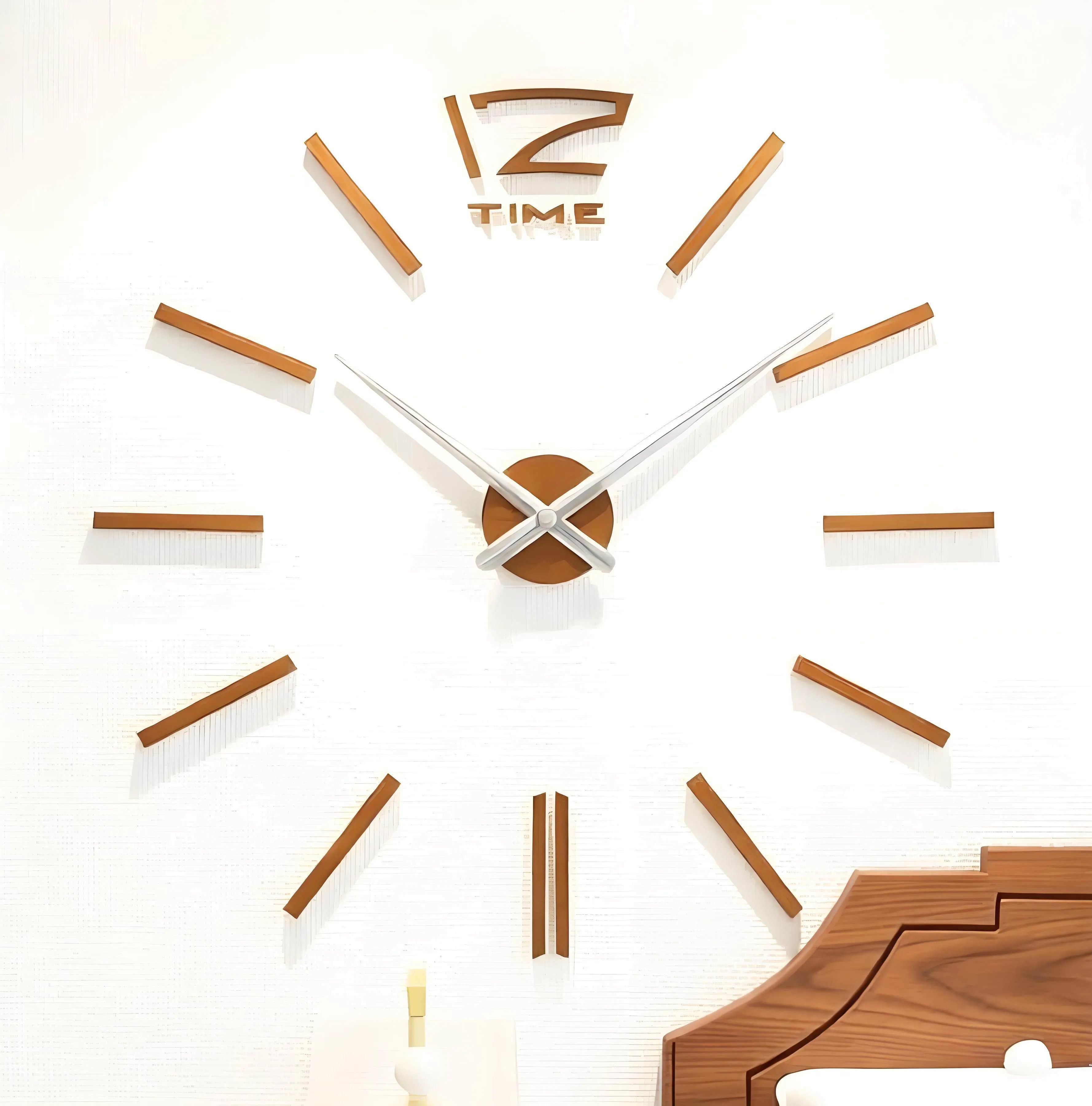2026 New Fashion 3D Big Size Wall Clock Mirror Sticker DIY Wall Clocks Home Decoration Wall Clock Meeting Room Wall Clock