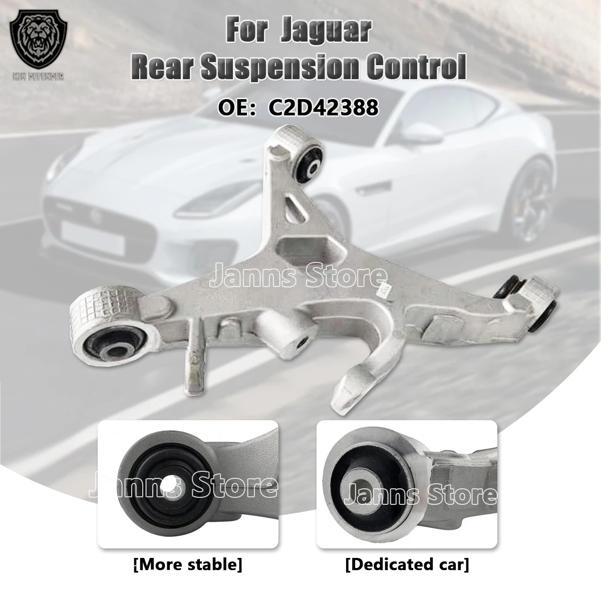 c2d42388 Rear Lower Suspension Control Arm for Jaguar XF X250 XJ X350 XJL X351 XK 8 X150 C2D25221 C2D25220 C2D42388 C2D42387