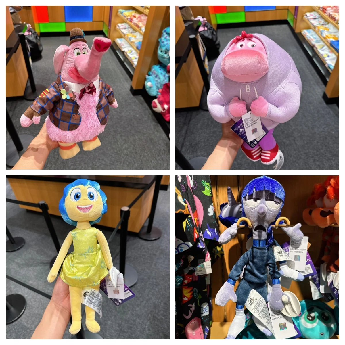 

Новый выпуск Disney Original 2025: плюшевая игрушка Inside Out Emotion — Bing Bong — идеальный подарок и сувенир