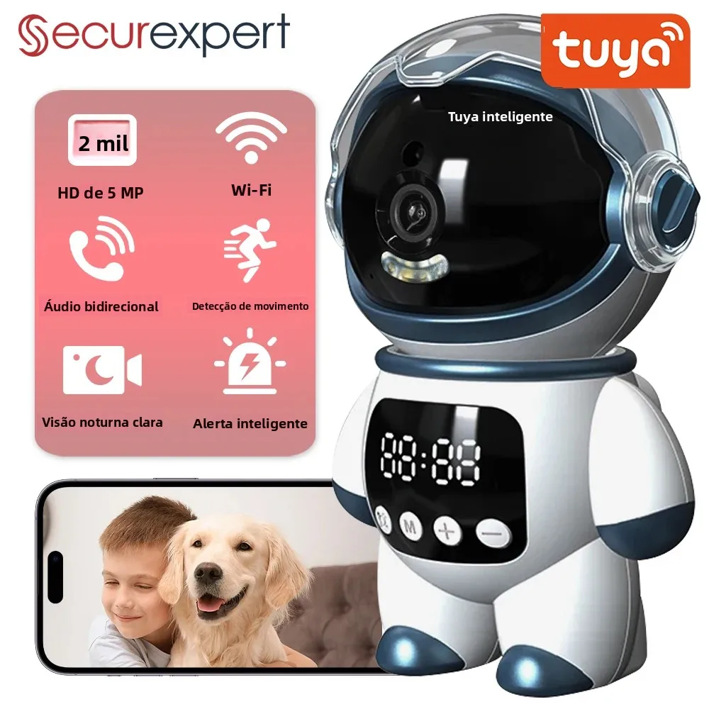 tuya-smart-astronaut-wireless-ip-ptz-camera-5mp-wifi-indoor-robot-baby-monitor-two-way-audio-motion-detection-video-robot-webcam
