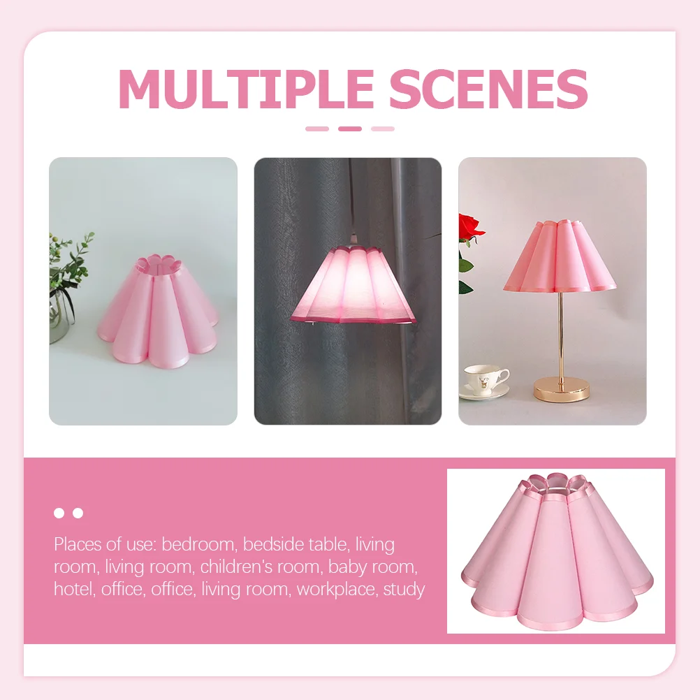 Floor Light Shade Bedroom Lamp Lamp Shadeative Lampshade Pink Lampshades for Table Fabric Hanging