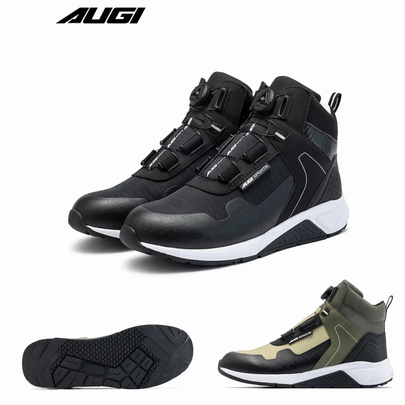 AUGI Comfortable Men's Motocro - đánh giá và giá Cycling Commute Shoes