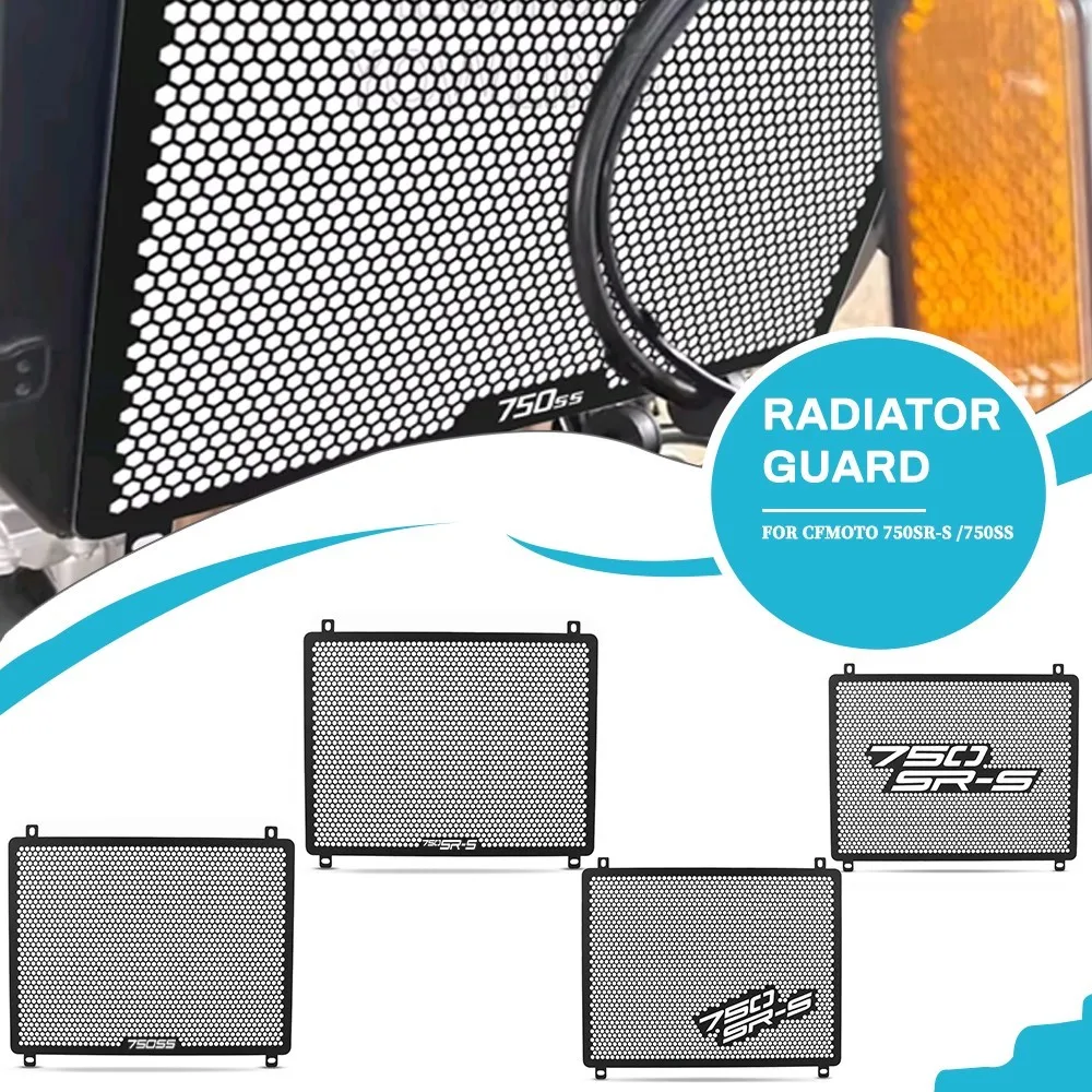 

FOR CFMOTO 750SR-S 750SS 750SRS 750 SS 2025-2026 - 2027 Motorcycle Radiator Grill Guard Oil Cooler Protector Cover Accessories
