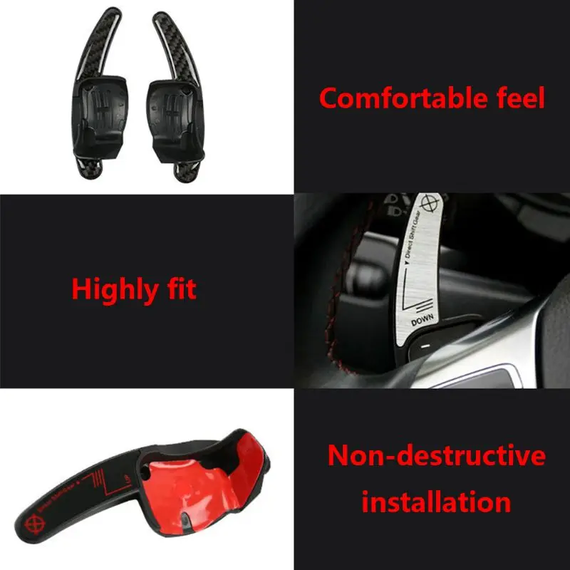 for Golf Jetta  MK6 R20 CC R36 Car Sports Steering Wheel Shift Paddle Shifter Auto  Direct Shift Gear