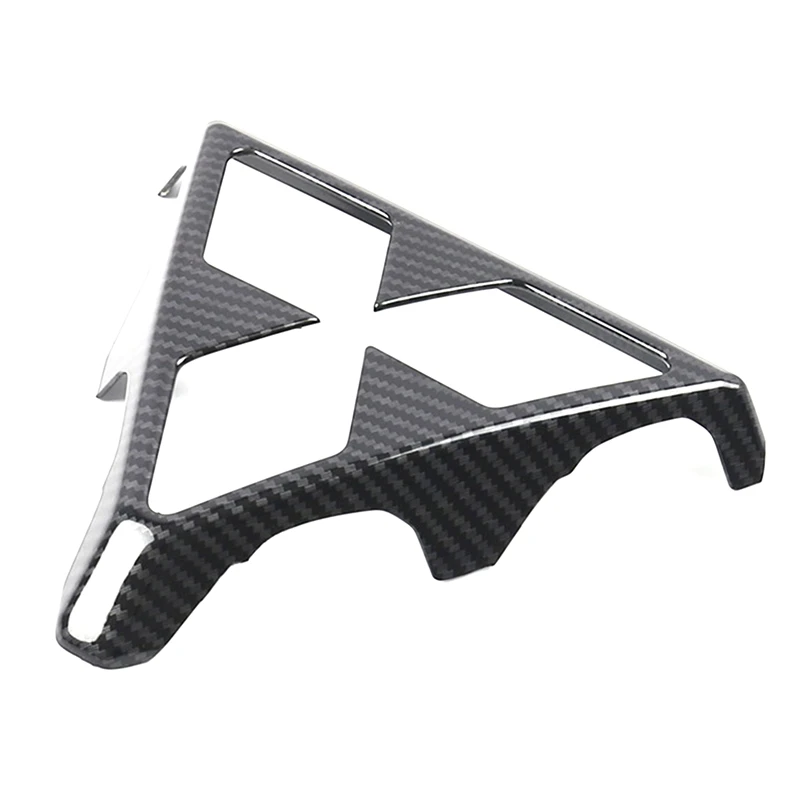 For Mitsubishi Eclipse Cross 2018 2019 Car Front Grill Centre Logo Frame Central Panel Cover Trim Sticker