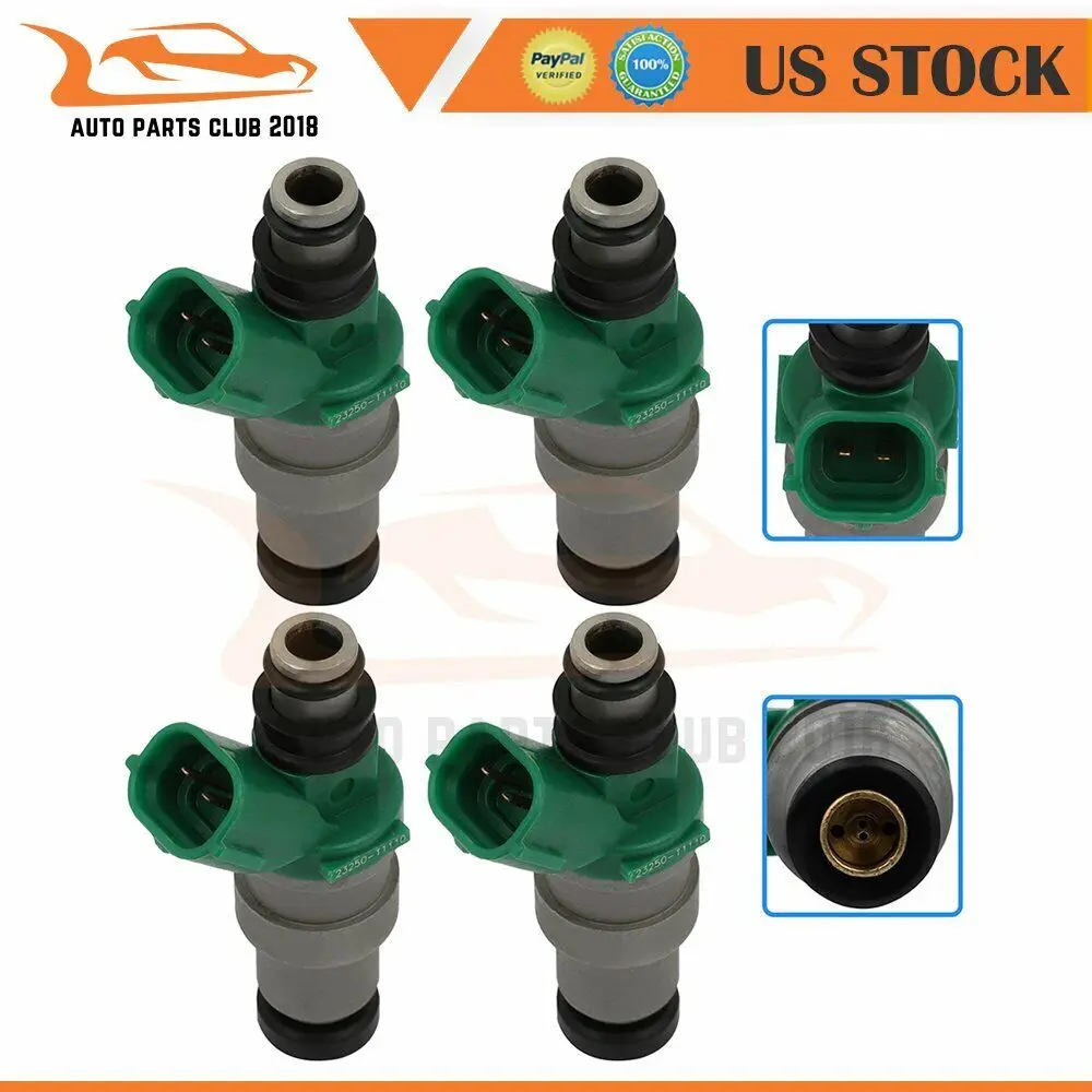 

4 Fuel Injectors For Toyota Paseo Tercel 1.5L I4 1995 1996 1997 1998