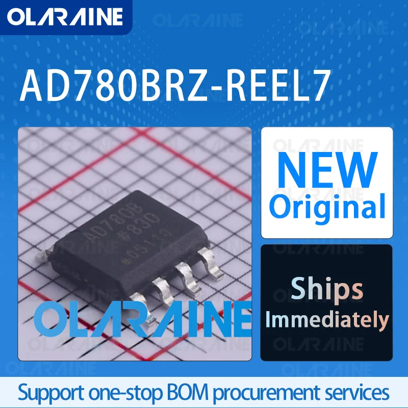 

1/5/10Pcs AD780BRZ-REEL7 SOIC-8 original ic chip Reference voltages 2.5 V, 3 V RoHS Initial Accuracy 0.04 %