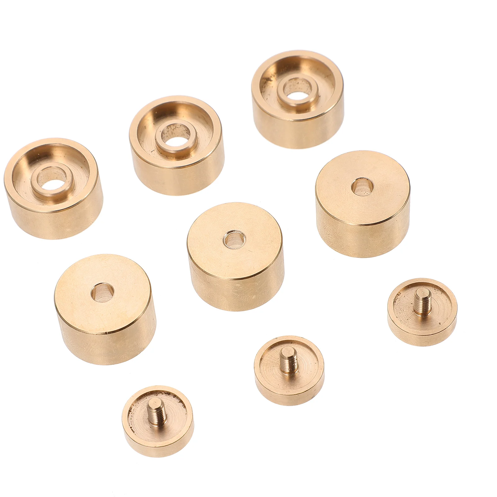 

Buttons Small Upper and Lower Cover Musical Instrument Buckle Trumpet Piston Tool Suite Copper Press Covers Useful