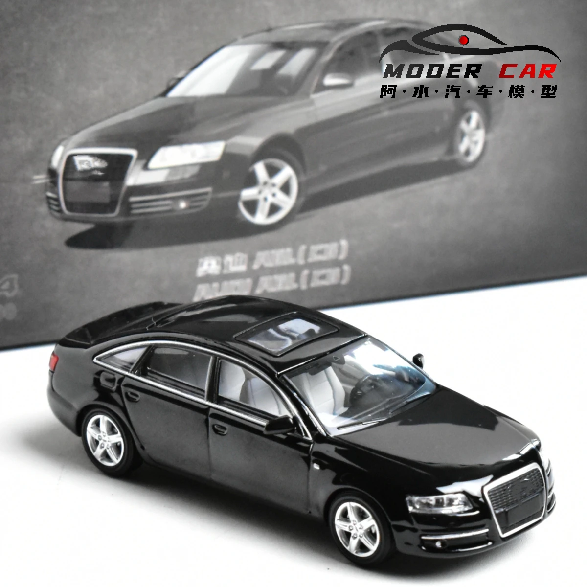 MAISIDI 1:64 A6L C6 Druckguss-Modellauto