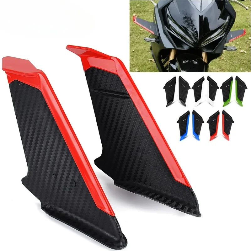 

QIANBAI Aerodynamic Winglets Side Spoilers Dynamic Fairing Wing Kit for HONDA CBR600 CBR650R CBR1000 CBR300R CBR650F CBR500R