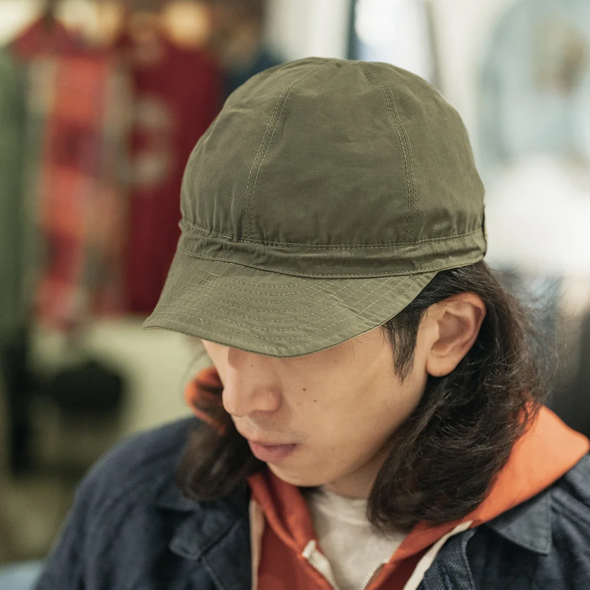 Non Stock Reversible Nylon Soft Brim Baseball Hat Adjustable Outdoor Cap For Unisex