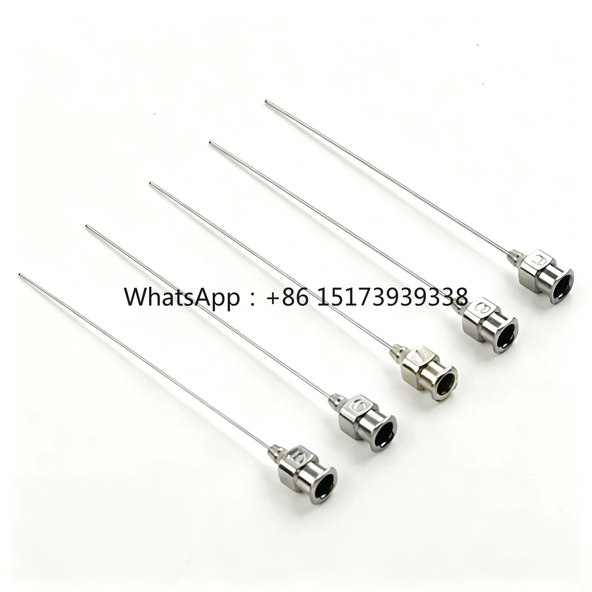 5#6#7#8#9# Lacrimal Duct Irrigation Probe Stainless Steel Ophthalmic Flushing Probe