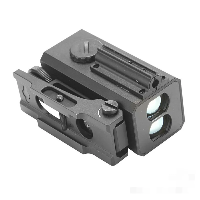 Mini LE-032 Laser-Entfernungsmesser-Teleskop mit rotem Punkt, 1200 m, taktischer Entfernungsmesser, Geschwindigkeits-Entfernungsmesser, 20 mm Halterung für die Jagd – Detail 9